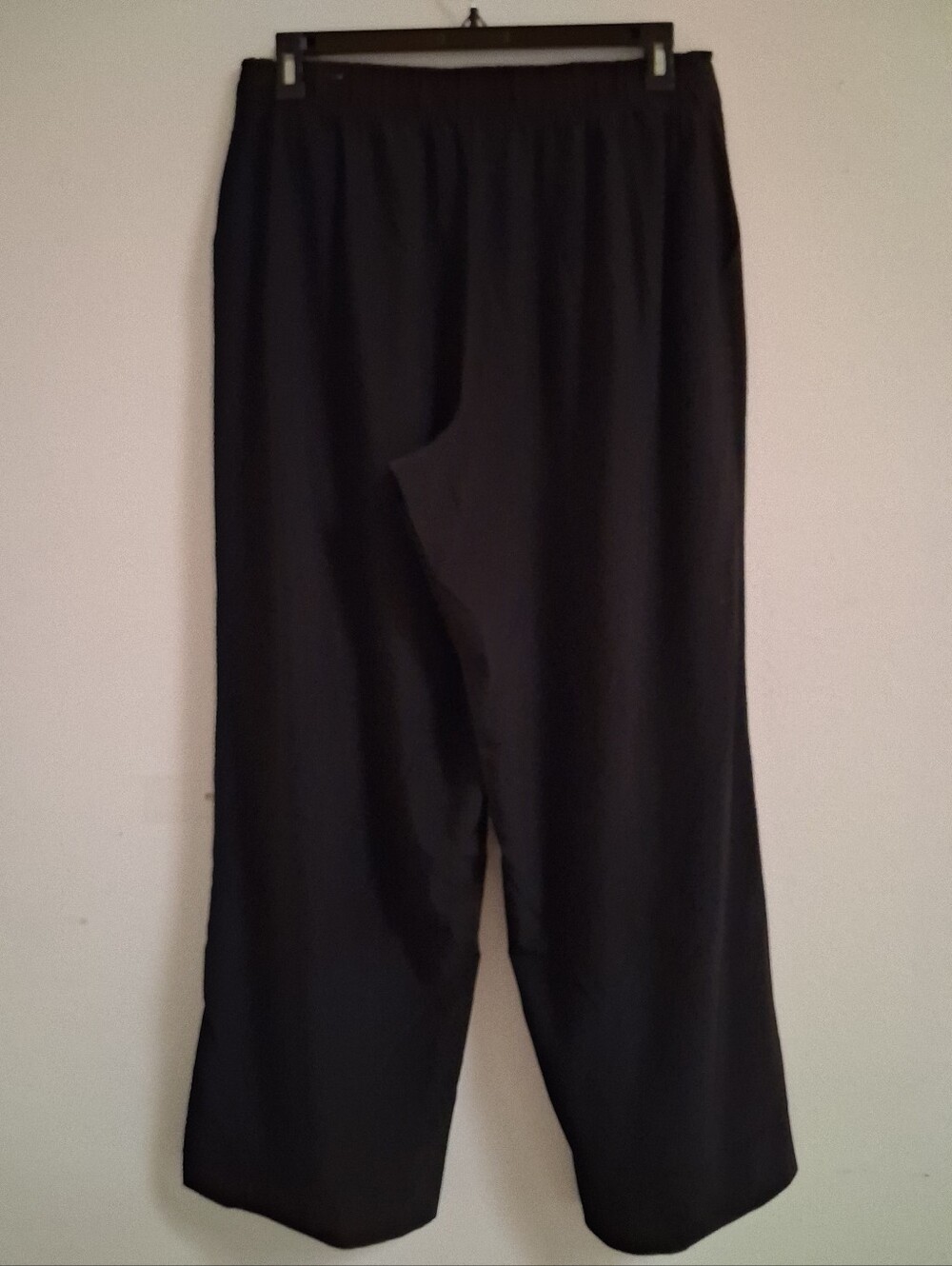 Maurices Black Wide Leg Pants Size XL Elastic Waist Casual Chic - Picture 3 of 8